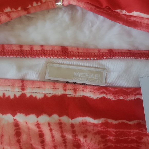 Michael Kors Coral Reef 2 Piece Bikini Bathing Suit Set. - Picture 2 of 13